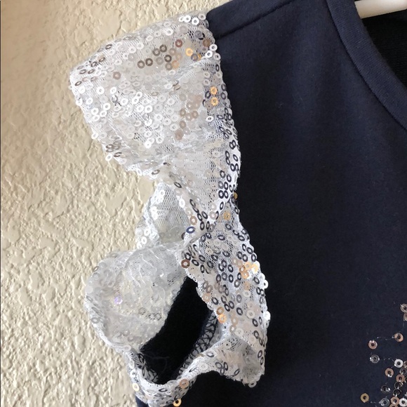 {Kensie} -Size 5- Sequin Hearts Dress - Picture 6 of 7